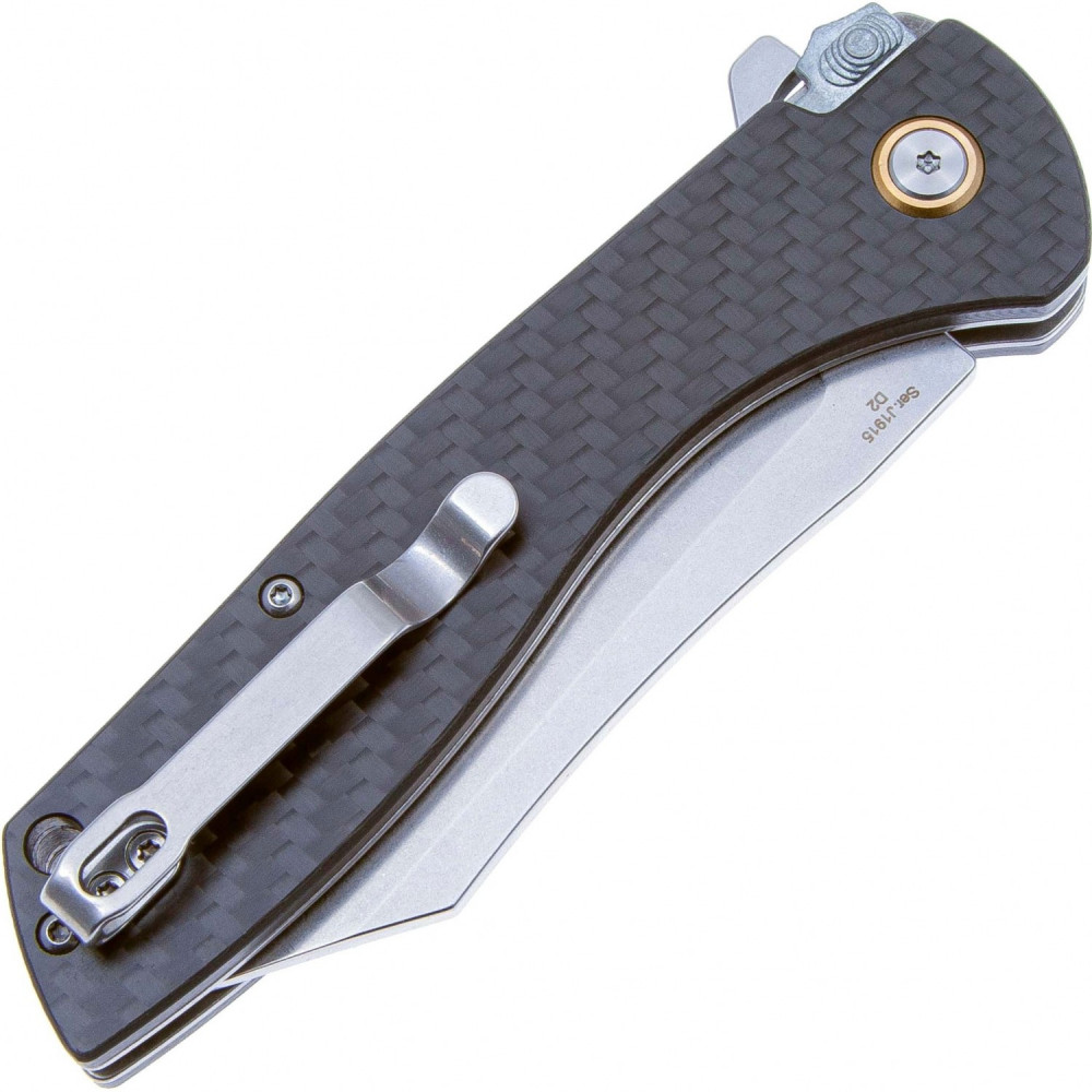 Складной нож CJRB KICKER черный J1915-CF